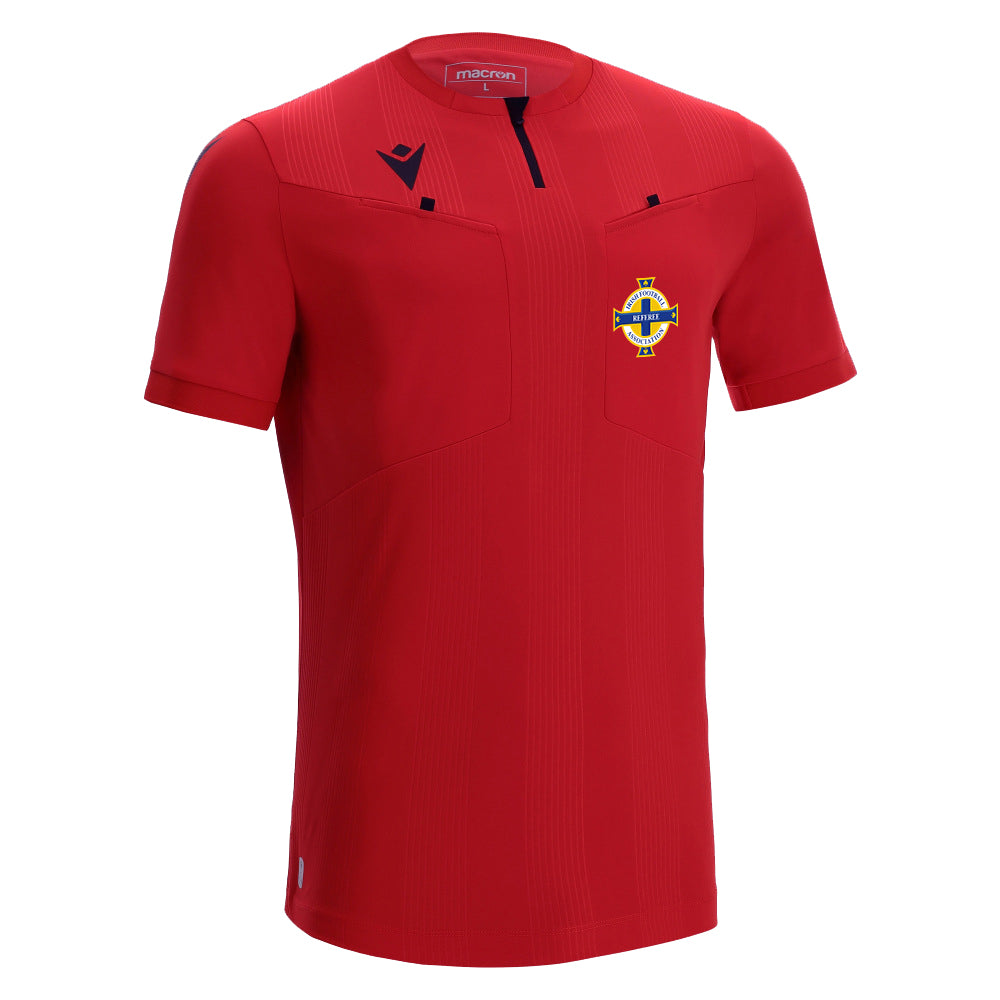 Red referee sale shirt