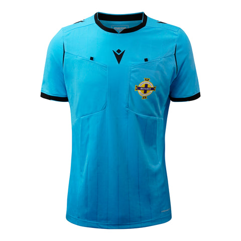 IFA Referee Official Match Shirt Neon Blue